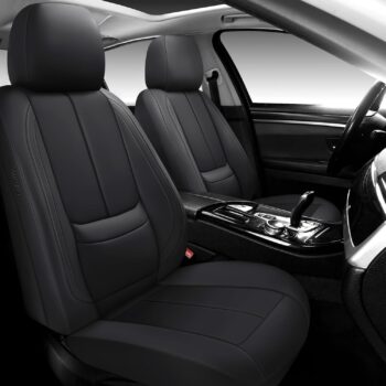 Full Coverage Leather Seat Cover with Water-Resistant Protection
