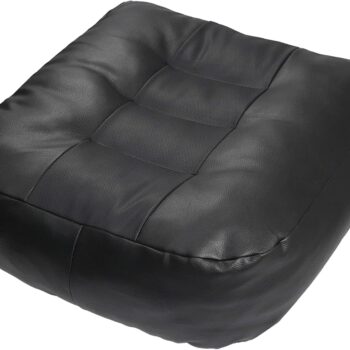 Thick Synthetic Leather Seat Booster Cushion with Portable Handle