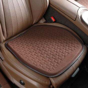 Gel Seat Cushion with Soft Suede Cover and Stable Bottom